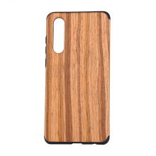 Luxury shockproof soft TPU Wood Pattern back cover phone case for huaweP30